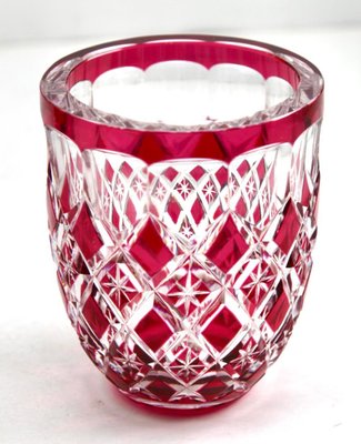 Art Deco Vase in Cut-to-Clear Crystal from Val Saint Lambert, 1950-MJY-1371298