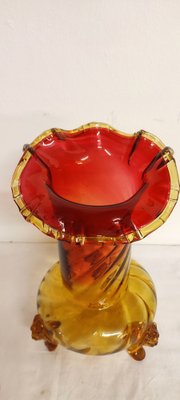 Art Deco Vase in Glass, Spain, 1940s-RGF-1719536