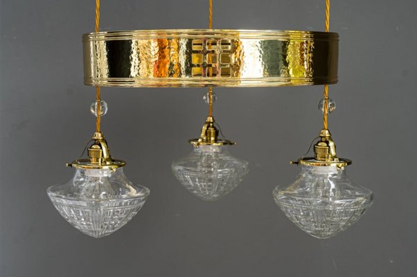 Art Deco Viennese Chandelier, 1920s-SPD-1229029