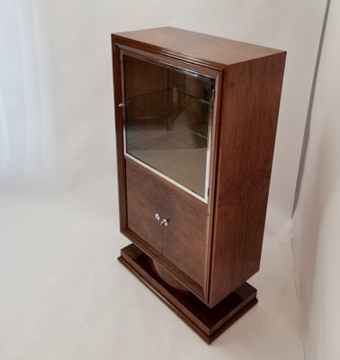 Art Deco Vitrine in Walnut-NWA-1729052