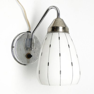 Art Deco Wall Lamp from Zukov, Czechoslovakia, 1950s-BKO-1417326