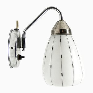 Art Deco Wall Lamp from Zukov, Czechoslovakia, 1950s-BKO-1417326