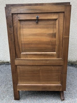 Art Deco Walnut Bar Cabinet, 1920s-SDV-740036