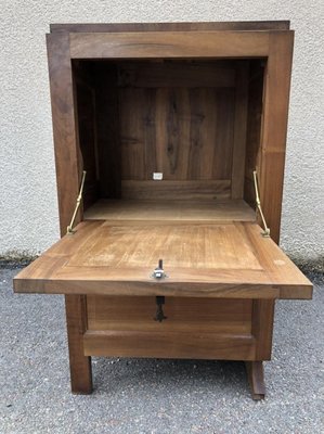 Art Deco Walnut Bar Cabinet, 1920s-SDV-740036