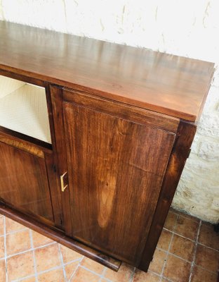 Art Deco Walnut Buffet, 1950s-OJT-861557