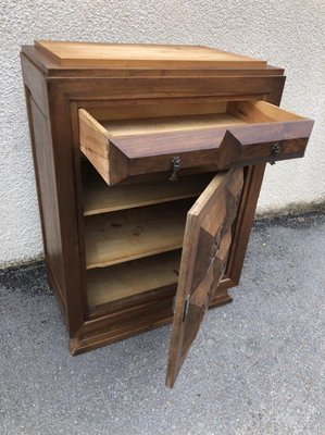 Art Deco Walnut Cabinet, 1920s-SDV-740035