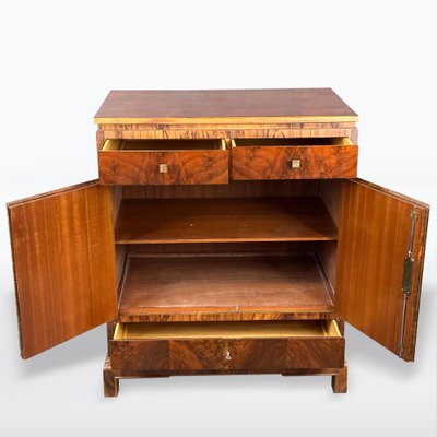 Art Deco Walnut Chest of Drawers, 1930s-XSL-2020373