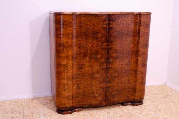 Art Deco Walnut Dresser, 1930s-HXT-1820241