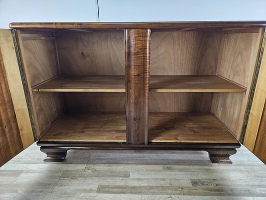 Art Deco Walnut Living Room Sideboard, 1940-ZUW-2035776