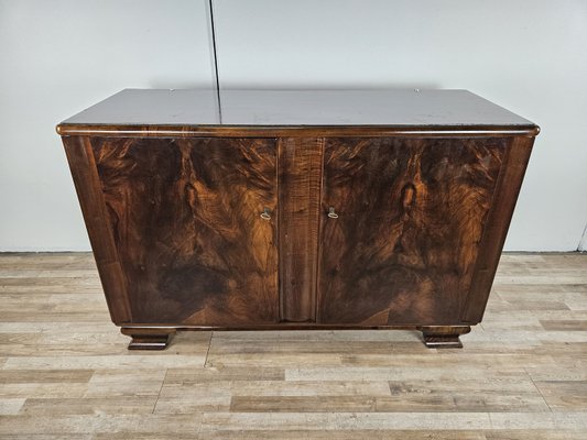 Art Deco Walnut Living Room Sideboard, 1940-ZUW-2035776