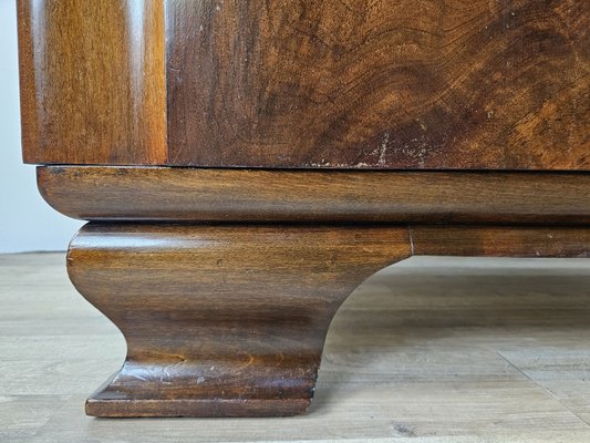 Art Deco Walnut Living Room Sideboard, 1940-ZUW-2035776