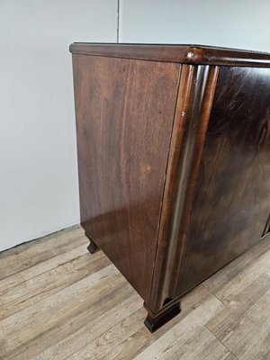 Art Deco Walnut Living Room Sideboard, 1940-ZUW-2035776