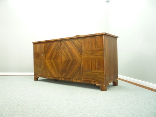 Art Deco Walnut Sideboard, 1920s-UG-1143470