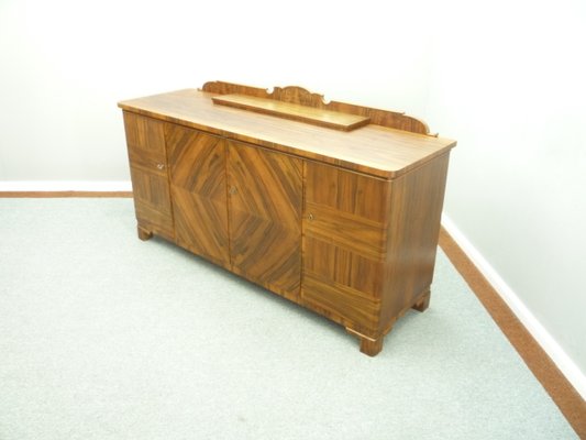 Art Deco Walnut Sideboard, 1920s-UG-1143470