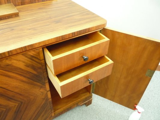 Art Deco Walnut Sideboard, 1920s-UG-1143470