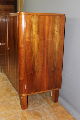 Art Deco Walnut Sideboard, 1940s-BCR-1078504