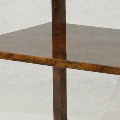 Art Deco Walnut Veneered Table, Germany, 1930s-HWV-913611