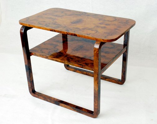 Art Deco Walnut Veneered Table, Germany, 1930s-HWV-913611