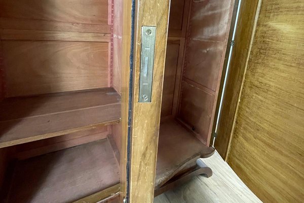 Art Deco Wood Wardrobe-VMP-1170040