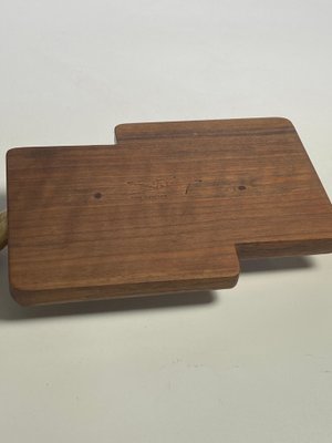 Art Deco Wooden Coaster, France, 1940s-UR-1384718