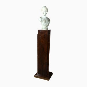 Art Deco Wooden Column-WSV-1135382