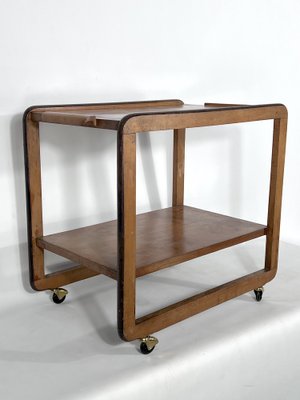 Art Deco Wooden Serving Table, Italy, 1930s-OT-1444709