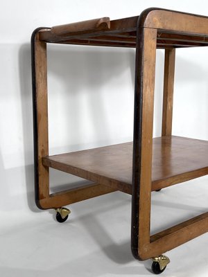 Art Deco Wooden Serving Table, Italy, 1930s-OT-1444709