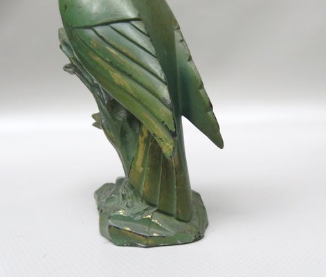 Art Deco Woodpecker Bookrests, France, Set of 2-EY-1098485