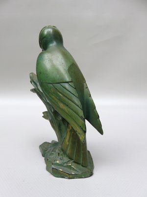 Art Deco Woodpecker Bookrests, France, Set of 2-EY-1098485