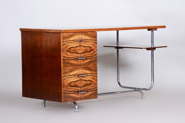 Art Deco Writing Desk by Jindrich Halabala for Up Závody, 1930s-WHY-1768676