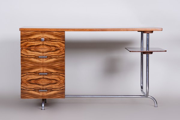 Art Deco Writing Desk by Jindrich Halabala for Up Závody, 1930s-WHY-1768676