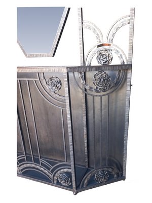 Art Deco Wrought Iron Cloakroom by Edgar-William Brandt, 1930s-AWH-1733155