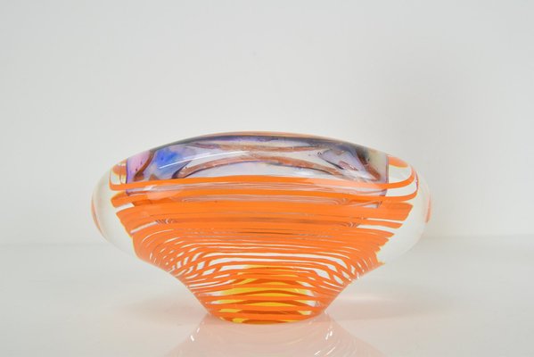 Art Glass attributed to Ivo Rozsypal, Czechoslovakia, 1970s, Set of 3-TZ-1413931