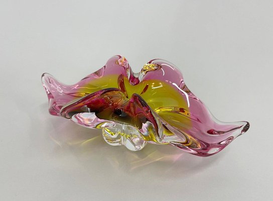 Art Glass Bowl attributed to Josef Hospodka, Czechoslovakia, 1960s-TZ-1398647