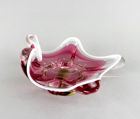 Art Glass Bowl attributed to Josef Hospodka for Chribska Glassworks, 1960s-TZ-2018679