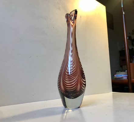 Art Glass Duckling Vase by Per Lütken for Kastrup and Holmegaard, 1950s-LCR-787702