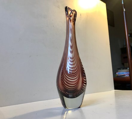 Art Glass Duckling Vase by Per Lütken for Kastrup and Holmegaard, 1950s-LCR-787702