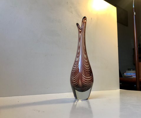 Art Glass Duckling Vase by Per Lütken for Kastrup and Holmegaard, 1950s-LCR-787702