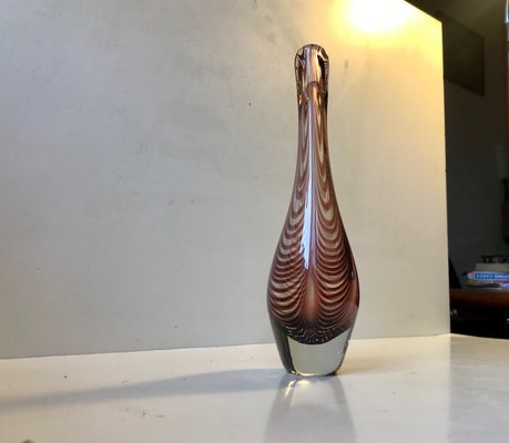 Art Glass Duckling Vase by Per Lütken for Kastrup and Holmegaard, 1950s-LCR-787702