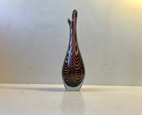 Art Glass Duckling Vase by Per Lütken for Kastrup & Holmegaard, 1950s-LCR-681730