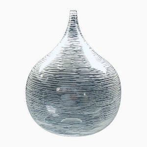 Art Glass Fluted Vase, 1970s-RQV-1094416