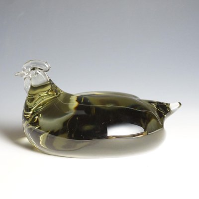 Art Glass German Sculpture of a Hen by Livio Seguso for Gral, 1970s-KJP-1149416