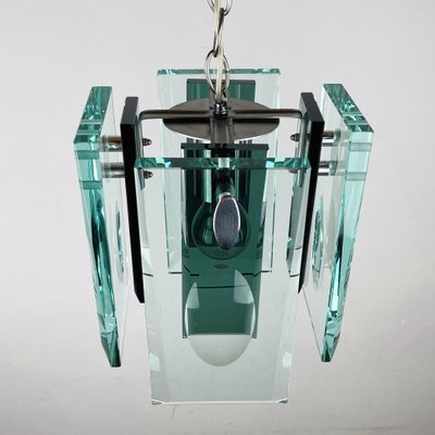 Art Glass Italian Pendant Lamp from Fontana Arte, Italy, 1970s-WQC-1193153