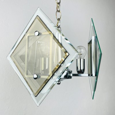 Art Glass Pendant Lamp from Fontana Arte, Italy, 1970s-WQC-1702789