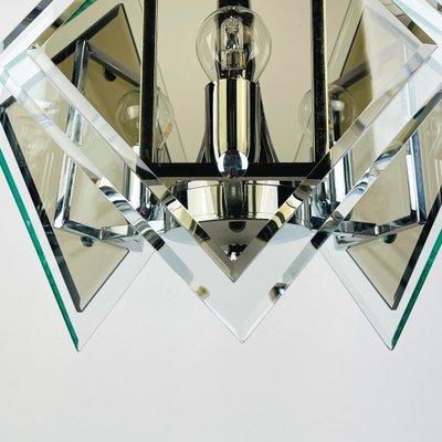 Art Glass Pendant Lamp from Fontana Arte, Italy, 1970s-WQC-1702789