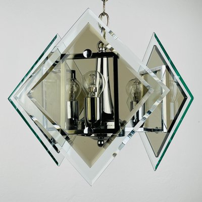 Art Glass Pendant Lamp from Fontana Arte, Italy, 1970s-WQC-1702789