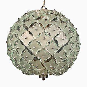 Art Glass Pendant Lamp Sputnik by Fontana Arte, Italy, 1960s-WQC-1718060