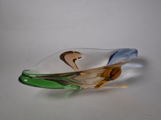 Art Glass Rhapsody Vase by Frantisek Zemek for Mstišov, 1950s-LVS-878744