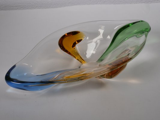 Art Glass Rhapsody Vase by Frantisek Zemek for Mstišov, 1950s-LVS-878744