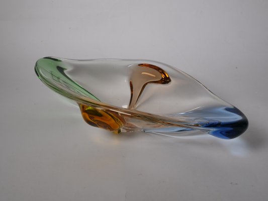 Art Glass Rhapsody Vase by Frantisek Zemek for Mstišov, 1950s-LVS-878744